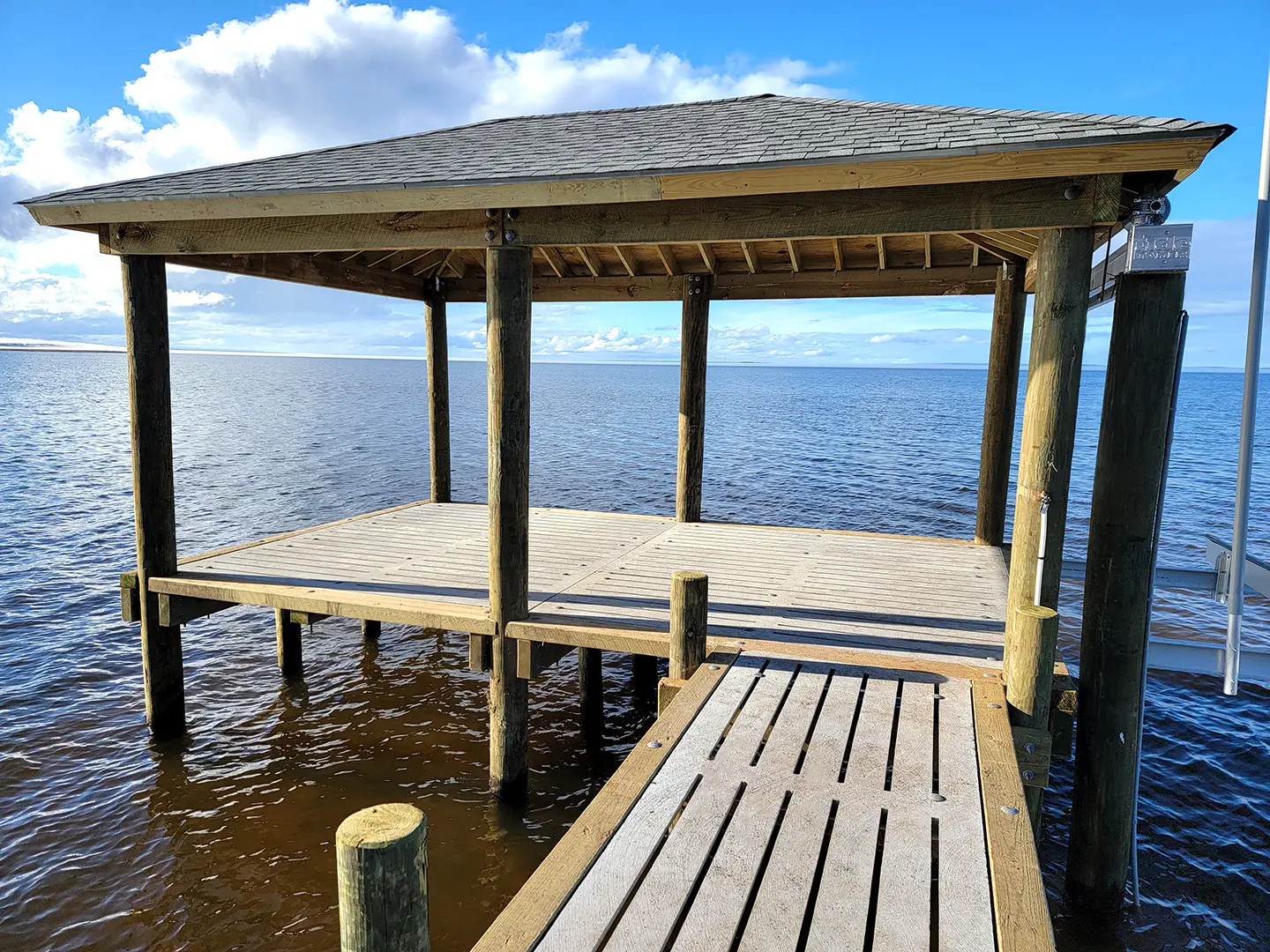 Neuse River Fishing Camp 64 Fishing Camp Dock on Neuse River