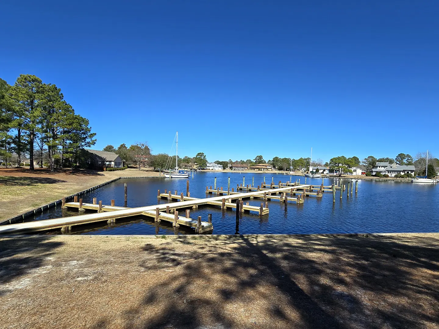 Birdland Marina Renovation in Fairfield Harbour NC