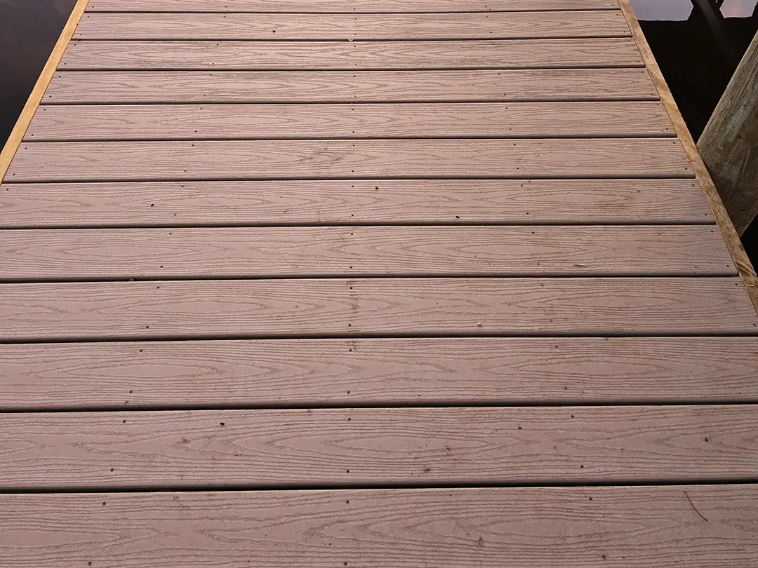 Secluded WearDeck Composite Dock with Boathouse & Boat Lift on Trent River