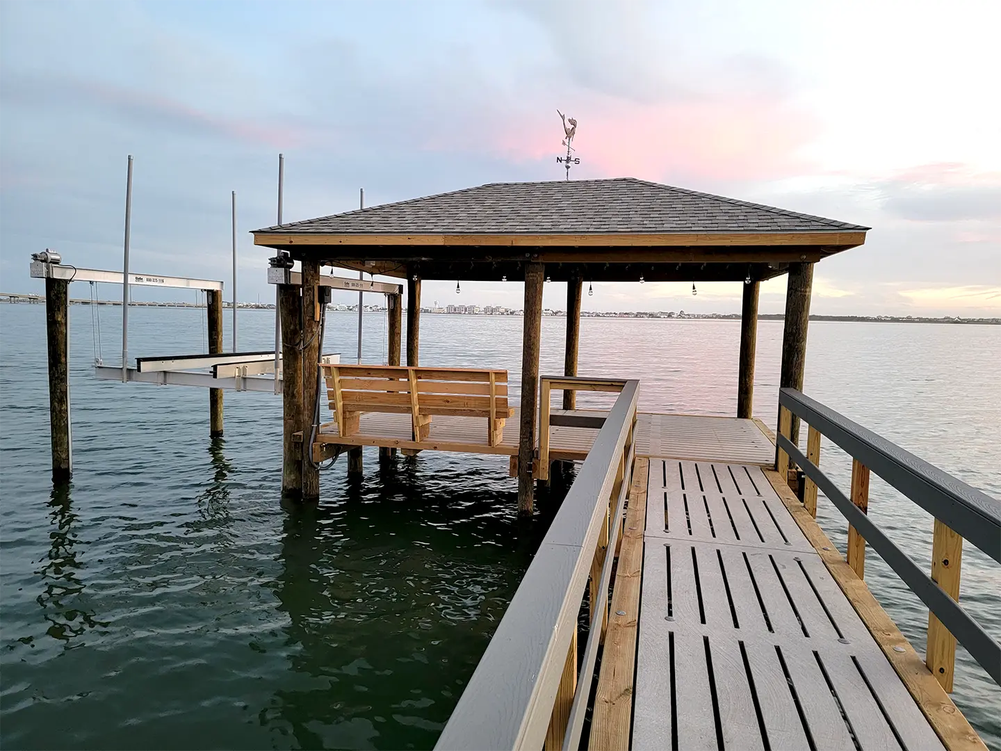 Morehead City Sunset Dock 71 Morehead City Sunset Beach Dock on Bogue Sound