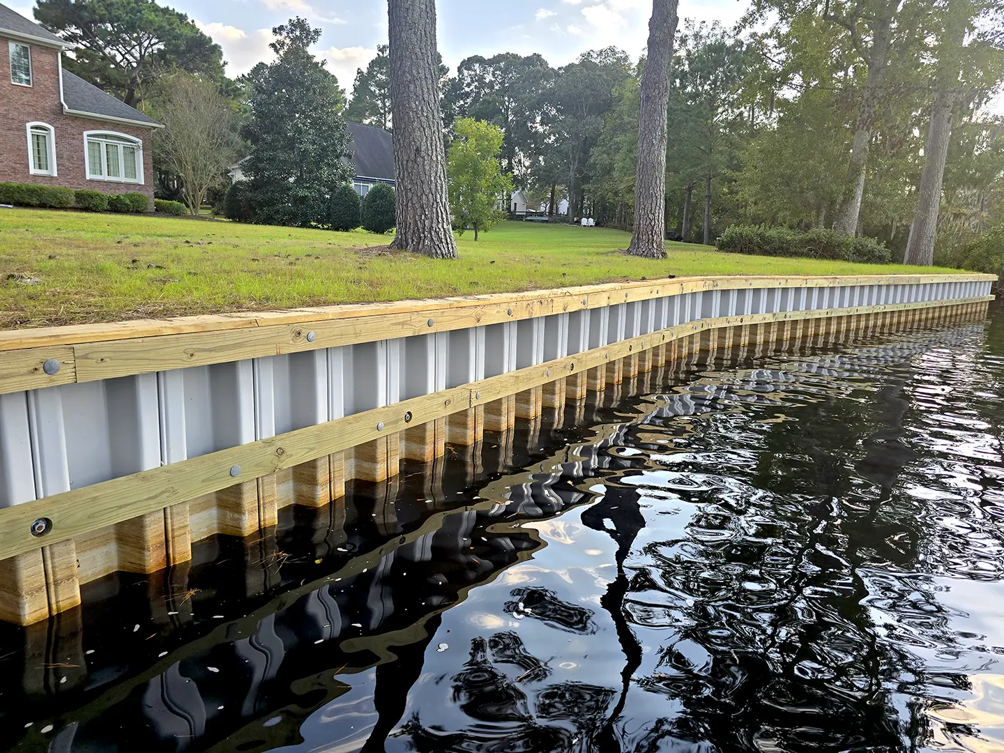 Trent River Vinyl Seawall
